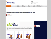 Tablet Screenshot of invento.com.co
